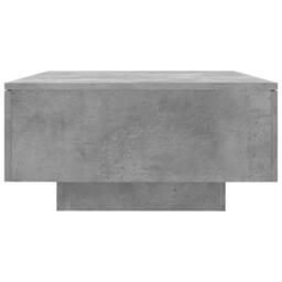 Berkfield Home Decorative Coffee Table Concrete Grey 90x60x31 cm Engineered Wood - Size: 90 x 60 x 31 cm - thumbnail 6