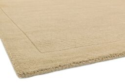 The Rug Shop UK Handmade Luxurious Modern Plain Wool Easy To Clean Area Rug in Light Beige - Size: 200 cm x 290 cm - thumbnail 4