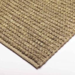 The Rug Shop UK Natural Handmade Plain Jute Striped Luxurious Easy To Clean Area Rug - Size: 160 cm x 230 cm - thumbnail 2