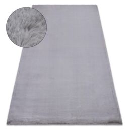 RugsX Bunny Rug in Grey - Size: 180 cm x 270 cm - thumbnail 2