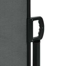 Berkfield Home Retractable Side Awning Anthracite 140x1200 cm in Dark Grey - thumbnail 8