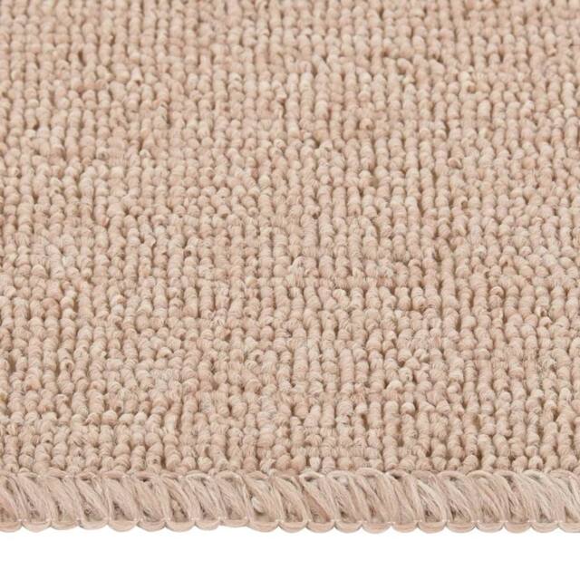 Berkfield Home Decorative Anti Slip Stair Mats 15 pcs 75x20 cm Beige Rectangular - Size: Medium - image 1