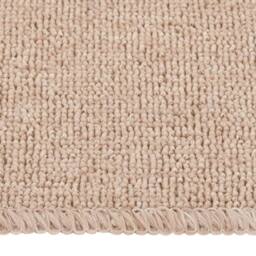 Berkfield Home Decorative Anti Slip Stair Mats 15 pcs 75x20 cm Beige Rectangular - Size: Medium - thumbnail 1