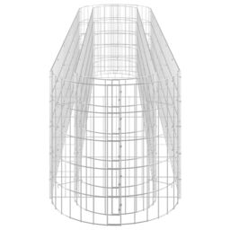 Berkfield Home Gabion Raised Bed Galvanised Iron 260x50x50 cm in Silver - Size: 260 x 50 x 50 cm - thumbnail 5