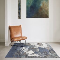 The Rug Shop UK Contemporary Grey Modern Abstract Stain-Resistant Rug - Size: 160 cm x 230 cm - thumbnail 1