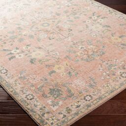 Livabliss Erin-Traditional Green Grey Cream Traditional Boho Living Dining Rug in Light Sand - Size: 160 cm x 230 cm - thumbnail 6