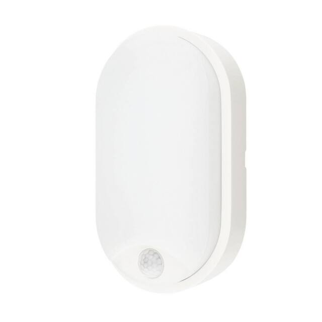 Netlighting SENSITIVE LED Outdoor Flush Sensor White IP54 1000lm 21.2x11.9x6cm - Size: 21.2x11.9x6 cm