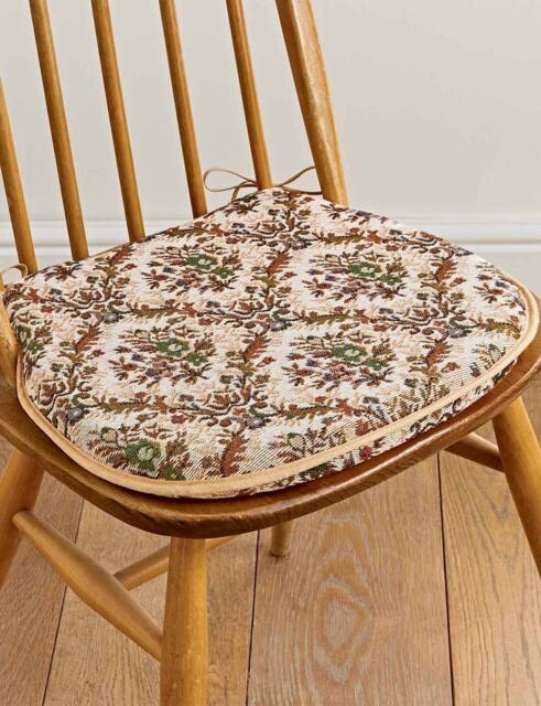 Chums Trellis Irish Tapestry Seat Pad Pack of Two