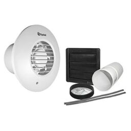 Status Xpelair DX100TR 4 inch (100mm) Simply Silent DX100 Bathroom Fan wit in White