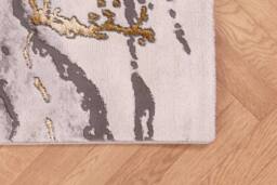 Celebrity Interiors Bianco 185KB Cream/Gold Rug in Cream - Size: 160 cm x 225 cm - thumbnail 3