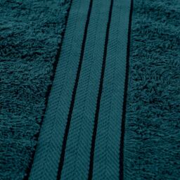 OHS Luxury Bath Towel 100% Cotton Bathroom in Teal - thumbnail 6