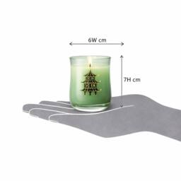 Candlelight The Silk Road Collection Bukhara Set of 3 Candles in Green - Size: 3 Pack - thumbnail 2
