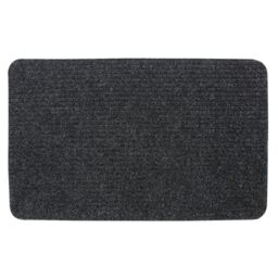 JVL Delta Scraper Door Mat, 50x80cm, Charcoal - Size: 50 cm x 80 cm - thumbnail 2