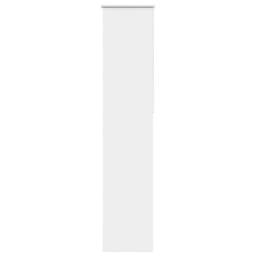 Berkfield Home Roller Blind Blackout White 45x210 cm Fabric Width 40.7 cm Polyester - thumbnail 2