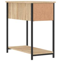 Berkfield Home Bedside Cabinets 2 pcs Sonoma Oak 30x60x60 cm Engineered Wood in Brown - Size: 30 x 60 x 60 cm - thumbnail 9