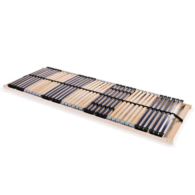 Berkfield Home Slatted Bed Base with 42 Slats 7 Zones 70x200 cm - image 1