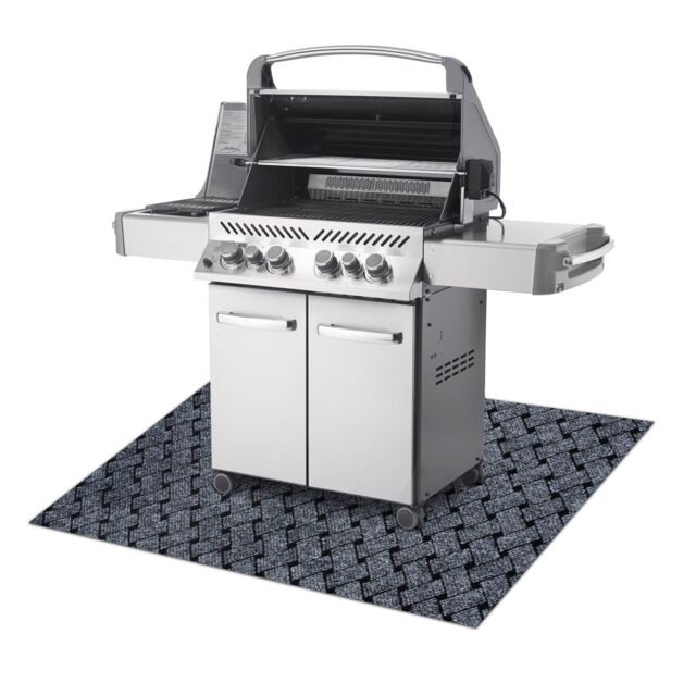 RugsX Vectra 902 Protective Rug in Grey - Size: 100 cm x 200 cm - image 1