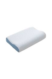 Living and Home High-Density Memory Foam Pillow with Zip-Off Cover in White - thumbnail 4