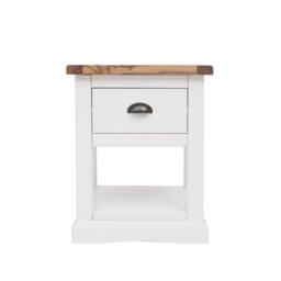 Cosenza 1 Drawer Bedside Table