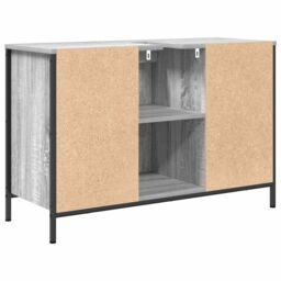 Berkfield Home Basin Cabinet with Drawers Grey Sonoma 90x34.5x60 cm - thumbnail 8