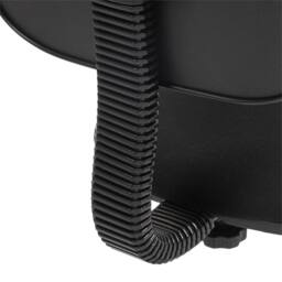 Havendro Black Armless Office Chair Adjustable Height 360° Swivel - Size: 100 cm x 15 cm - thumbnail 5
