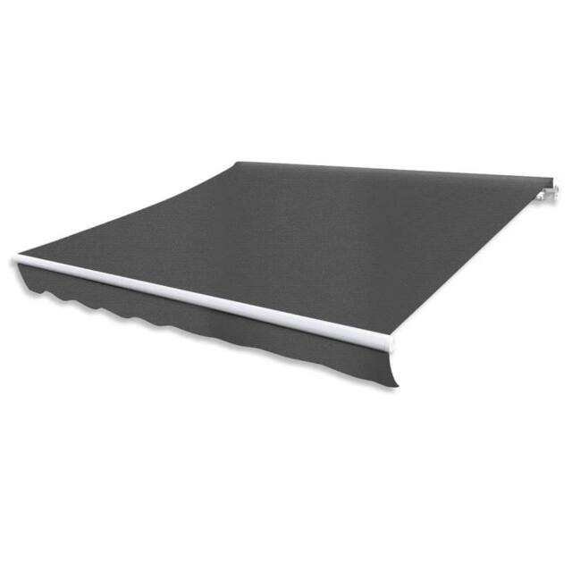 Berkfield Home Folding Awning Manual Operated 300 cm Anthracite in Black - image 1