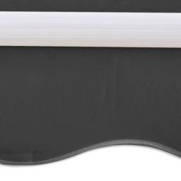 Berkfield Home Folding Awning Manual Operated 300 cm Anthracite in Black - thumbnail 5