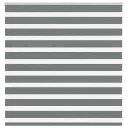 Berkfield Home Elegant Zebra Blind Dark Grey 145x100 cm Fabric Width 140.9 cm Po - thumbnail 2