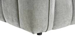 Stratus Interiors Venice Chunky Panel Sofa Plush Living Room Sofa in Silver - thumbnail 5