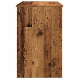 Berkfield Home Desk Old Wood 100x50x76 cm Engineered Wood in Brown - Size: 100 x 50 x 76 cm - thumbnail 6