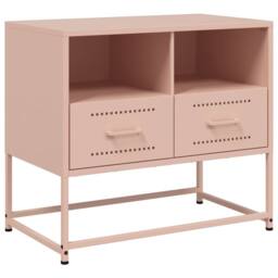 Berkfield Home TV Cabinet Pink 68x39x60.5 cm Steel