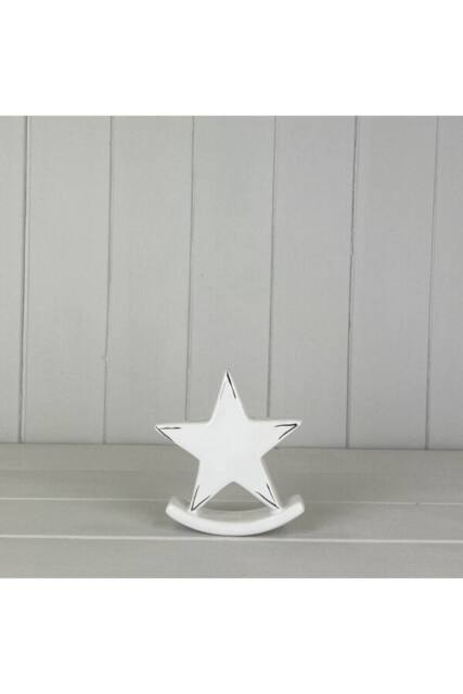 KDMD Ceramic White Christmas Ornament 30cm - image 1