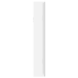 Berkfield Home Mirror Jewellery Cabinet with LED Lights Wall Mounted White - thumbnail 5