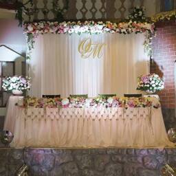 SPETLEK Large Wedding Party Stage Backdrop Drape 2M X 2M in White - thumbnail 5