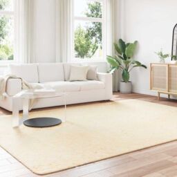 Berkfield Home Shaggy Rug High Pile NAVARRA Cream 240x340 cm Polyester - Size: Medium - thumbnail 3