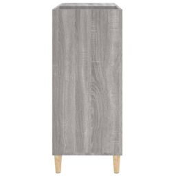 Berkfield Home Record Cabinet Grey Sonoma 84.5x38x89 cm Engineered Wood - thumbnail 6