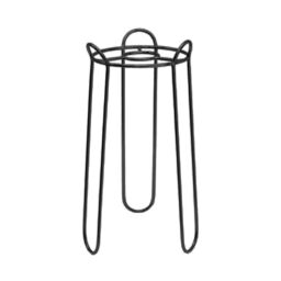 Ivyline Saluzzo Black Plant Stand H64cm D22cm - thumbnail 2