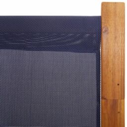 Berkfield Home 4-Panel Room Divider Dark Blue 280x180 cm - thumbnail 6