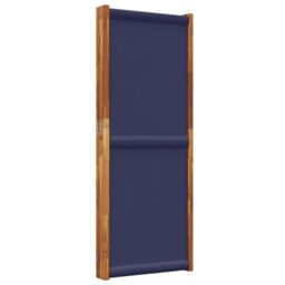Berkfield Home 4-Panel Room Divider Dark Blue 280x180 cm - thumbnail 5