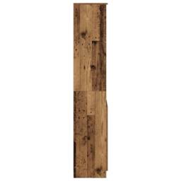 Berkfield Home Highboard Old Wood 37.5x35x180 cm Engineered Wood in Brown - thumbnail 6