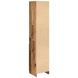 Berkfield Home Highboard Old Wood 37.5x35x180 cm Engineered Wood in Brown - thumbnail 7