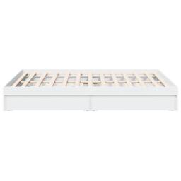 Berkfield Home Bed Frame with Drawers without Mattress White 160x200 cm - thumbnail 5