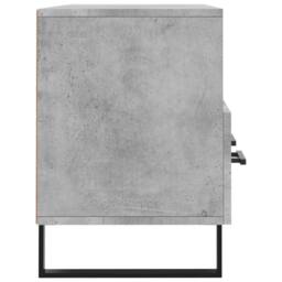 Berkfield Home TV Cabinet Concrete Grey 102x36x50 cm Engineered Wood - Size: 102 x 36 x 50 cm - thumbnail 7