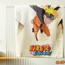 Naruto: Shippuden Naruto Heroes Cotton Towel in Beige - thumbnail 4
