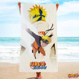 Naruto: Shippuden Naruto Heroes Cotton Towel in Beige - thumbnail 5
