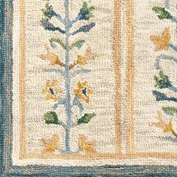 Livabliss Fairfax-Hand Tufted Green Beige Blue Yellow Wool Global Rug - Size: 200 cm x 275 cm - thumbnail 8