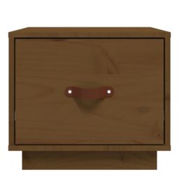 Berkfield Home Bedside Cabinets 2 pcs Honey Brown 40x34x35 cm Solid Wood Pine - Size: 40 x 34 x 35 cm - thumbnail 5