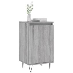Berkfield Home Sideboards 2 pcs Grey Sonoma 40x35x70 cm Engineered Wood - Size: 40 x 35 x 70 cm - thumbnail 3