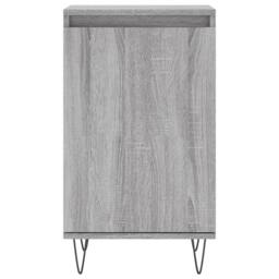 Berkfield Home Sideboards 2 pcs Grey Sonoma 40x35x70 cm Engineered Wood - Size: 40 x 35 x 70 cm - thumbnail 6