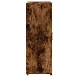Berkfield Home Sideboard Smoked Oak 60x31x84 cm Engineered Wood in Brown - Size: 60 x 31 x 84 cm - thumbnail 6